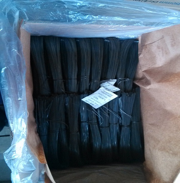 U shape cutting black iron wire